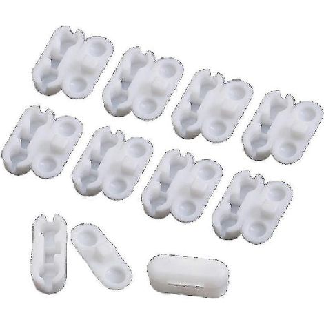 Lot de 10 connecteurs de cordon pour stores enrouleurs en plastique Shytmv (1/5)