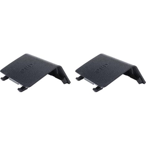 2X pour BMW Série 3 E90 E91 E92 E93 Cache de prise de diagnostic OBD Noir Panneau LHD Cache décoratif 51437147538 (1/5)