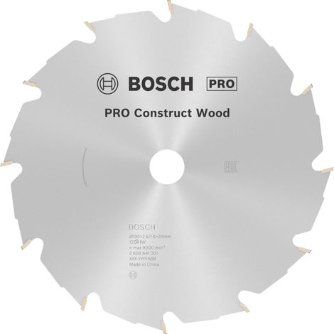1x Lame de scie circulaire filaire PRO Construct Wood (1/5)