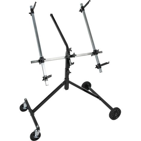 Kstools – Chevalet de carrossier réglable 780mm – Charge max 35kg – 4 roues directionnelles – Pour travaux de peinture et ponçage (1/5)