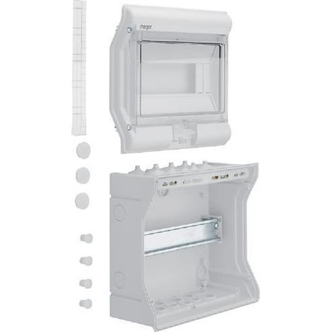 Armoire de distribution électrique Hager VE110D 10 prises IP55