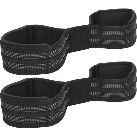 2 pièces Bandage de Poignet Anti-Dérapant pour Fitness, Strap de Soutien Respirant pour Musculation (1/5)