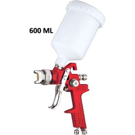Pistolet à Peinture Pneumatique Triple Réglage HVLP 600ml Buse 1,4mm