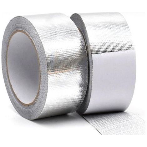 2 rouleaux de ruban adhésif isolant pour échappement de 5 m x 5 cm, écran thermique pour échappement, adapté aux tuyaux d'échappement de motos et de voitures. (1/5)