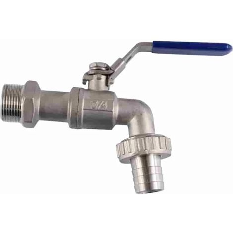 Robinet à Bille Inox 3/4" avec Levier