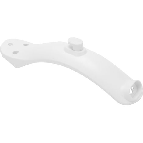 Garde-boue arrière pour trottinette électrique Xiaomi Mijia M365, design en forme de gueule de canard avec crochet, blanc (1/5)