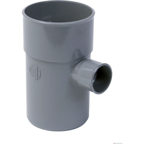 Culotte simple reducida PVC Vaciado 90° Macho Hembra Ø100x40