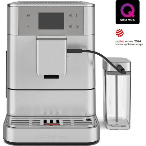 Macchina da caffè automatica KitchenAid KF7, colore: acciaio spazzolato (1/5)