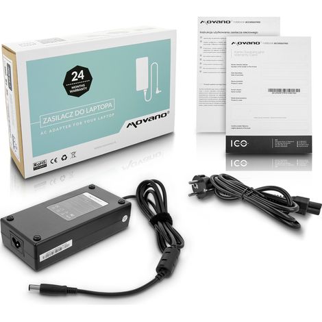 Cargador para Dell de 19,5 V, 9,23 A, 180 W, conector de 7,4 x 5,0 mm. (1/5)