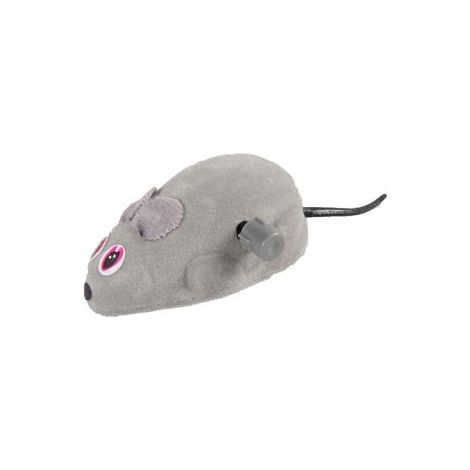 Jouet souris Xavier 10.5 cm grise pour chat - Flamingo (1/3)