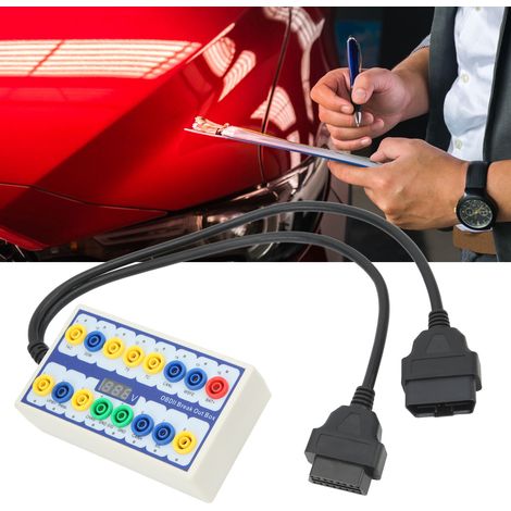 Accessoires automobiles et motos, boîtier de sortie de broches OBD2 (boîtier couleur de deuxième génération). (1/5)