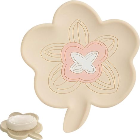 1 Pièce Porte Savon, Support Antidérapant et Portable, Boîte de Salle de Bain, Cuisine et Douche (1/5)