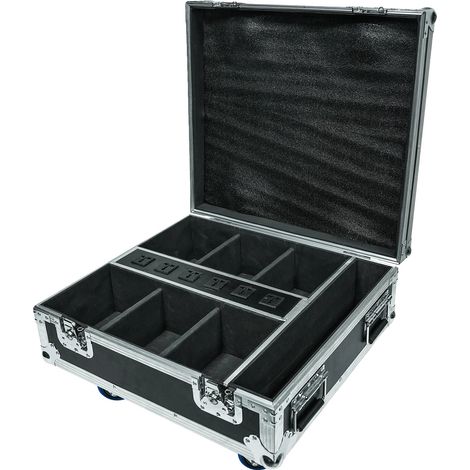 Flight Case, pour Par Lights, Protection Durable, Design Léger, noir (1/2)