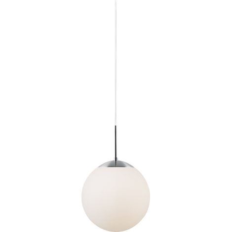 Nordlux – Suspension en verre opale H.29 – Culot E27 – Indice de protection IP20 – Éclairage décoratif pour cuisine et couloir (1/4)