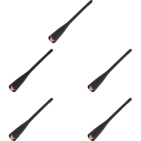 UHF-SMA-Buchsenantenne 400–480 MHz, 15,1 cm, ersetzt OEM KRA-27, kompatibel mit Kenwood TK-372/3207G/3140/3160/3170/3173, 5er-Pack (1/5)