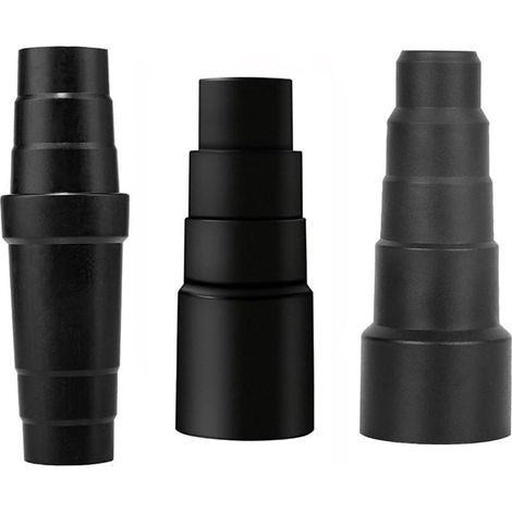 Raccords universels pour tuyau en 3 pièces Raccords pour aspirateur Réducteurs de tuyau (1/5)