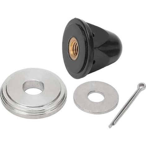 Kit de visserie (écrou, bague, rondelle) pour hélice de moteur hors-bord Yamaha 4-6 CV, référence 6L5-45616-00 (1/4)