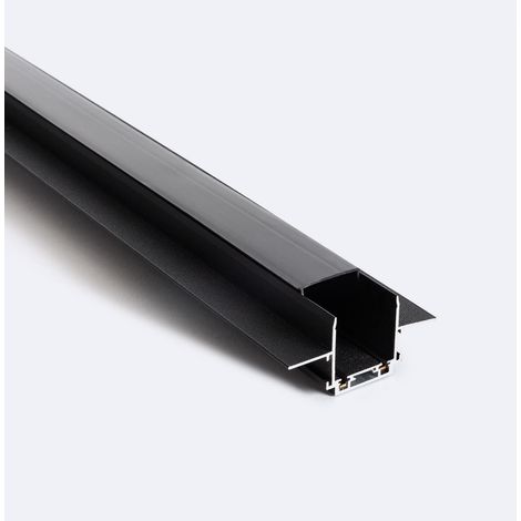 Binario Magnetico 25 mm SuperSlim a Incasso 48V 1m Nero (1/3)