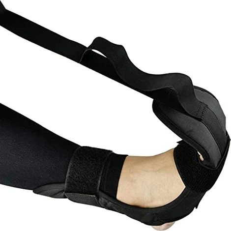 Bande élastique d'étirement pour le yoga, bande d'étirement des ligaments, bande de résistance, accessoire d'entraînement, bande de rééducation, bande élastique auxiliaire segmentée, noire (1/5)