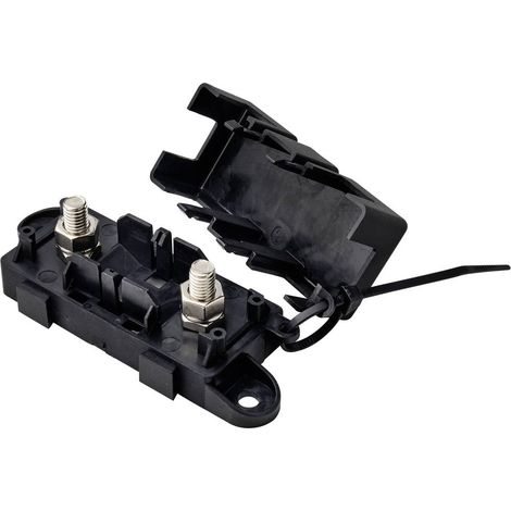 Tru Components – Porte-fusible 275 A TC9070392 – 32 V/DC – Compatible fusibles MEGA – Montage en façade – 1 unité pour circuits imprimés - DC 1 PC (1/3)