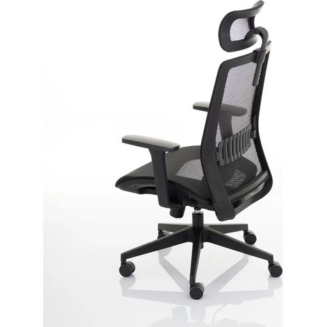 Poltrona da ufficio Flexfit con braccioli e poggiatesta (1/5)