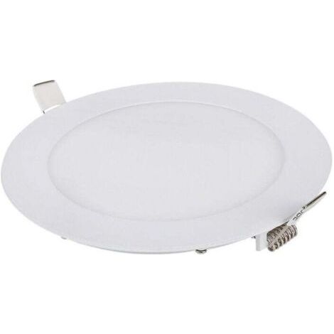 Lot de 1 Spots LED Encastrables Dimmables 9W 6000K - Plafonniers Extra Plats pour Salle de Bain