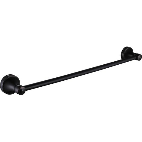 Porte serviette noir 100% en laiton collection Céphise