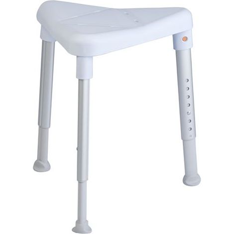 Taburete de ducha regulable en altura Etac Edge (asiento de esquina) Taburete de ducha regulable en altura Etac Edge (asiento de esquina) (1/5)