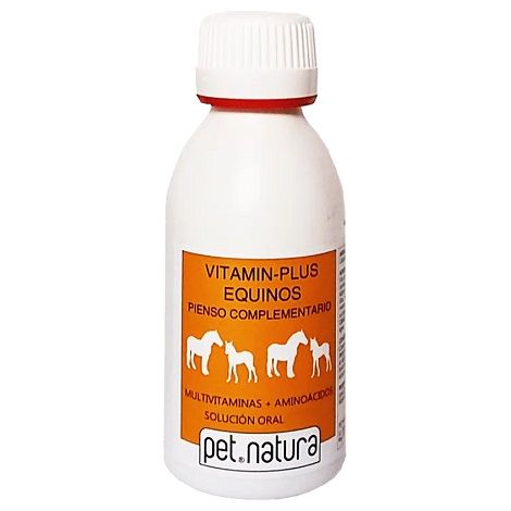 PETNATURA VITAMIN PLUS Aminoácidos Líquido 100 ml para Caballos