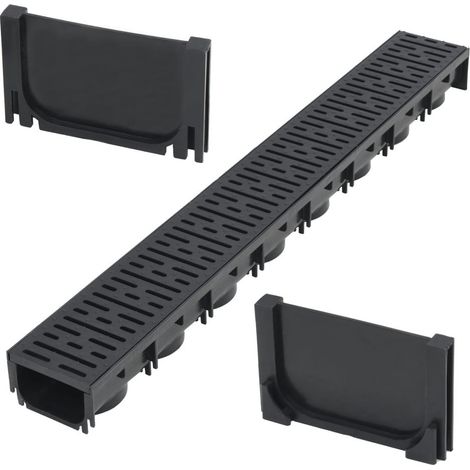 Canaux de drainage plastique 1 m (1/5)