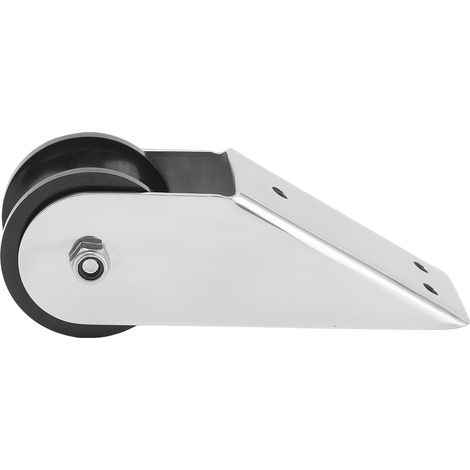 Poulie d'ancrage épaissie en acier inoxydable 316, accessoire de levage robuste pour bateau et navire (1/5)