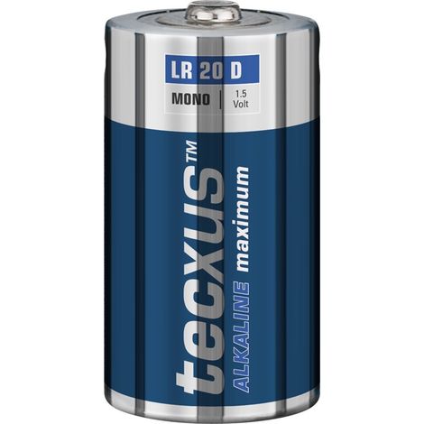 Tecxus LR20 2-BL Batería de un solo uso D Alcalino (1/2)