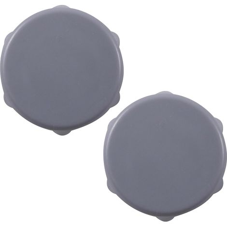 Lot de 2 bouchons de vidange de piscine - Pièces de réparation robustes - Convient pour modèles de piscine (1/5)