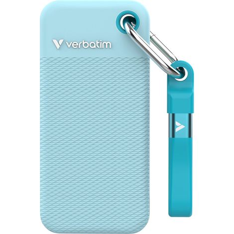 Verbatim Pocket SSD 1TB USB-C 3.2 Gen.2 Unità esterna Nero-Blu Polare 32324 (1/4)