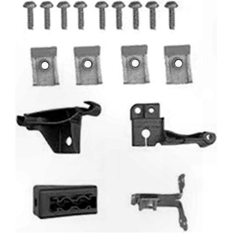 Left headlight bracket for BMW F10, F07, F11 and F18 (2010-2016) - Repair kit 63117343917 (1/5)