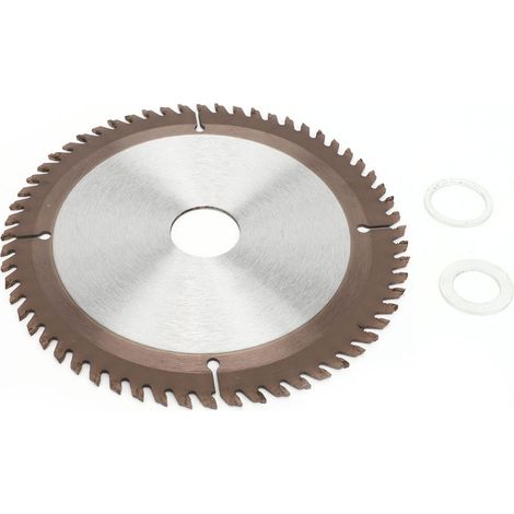 Lame de scie circulaire acier rapide 6 pouces, coupe multi-usages, 60 dents, 2,2mm d'épaisseur, alésage 25,4mm (1/5)