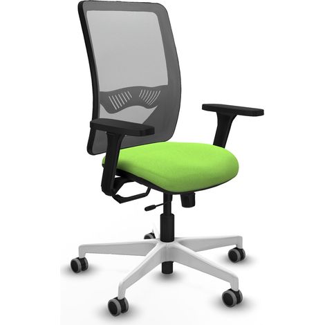 Silla de oficina piqueras y crespo Zulema negro brazos ajustables (1/2)