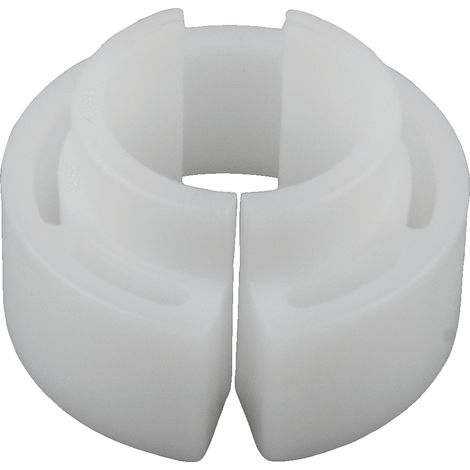 Clip de desbloqueo de PVC blanco, 7/8