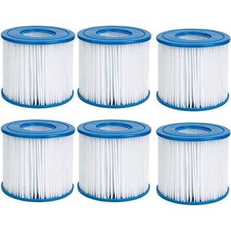 Cartouche filtrante gonflable pour piscine thermale, compatible avec la pompe de filtration de piscine de type Intex H 29007E.-AquaForge (1/5)