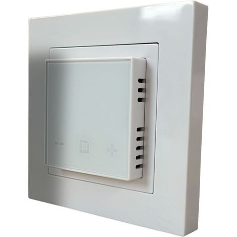 Thermostat encastrable Hornisse pour le contrôle de la température HOTHERM-44-WW blanc (1/3)