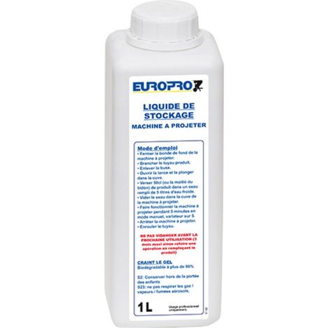 EUROMAIR Liquide de stockage pour machine à projeter 1 litre - 11085