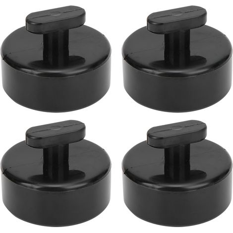 Rondelles de levage en caoutchouc noir, accessoire automobile adapté à la Corvette C5 C6, 4 pièces (1/5)
