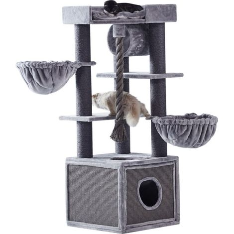 Nobby Kratzbaum Adile H 166 cm grau