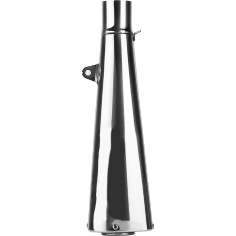 Embout d'échappement 51 mm Argent pour moto Suzuki Hayabusa 1999-2020, pièce de remplacement pour personnalisation (1/5)