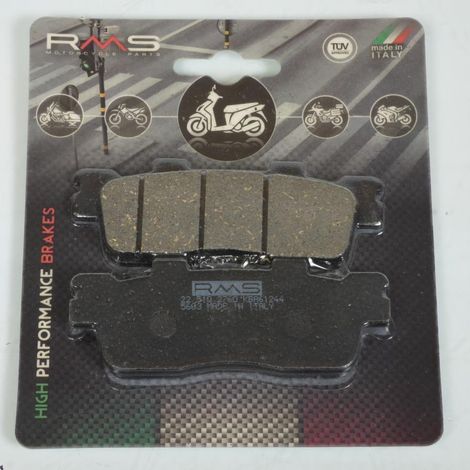 Plaquette de frein RMS pour Moto Kawasaki 300 J 2017 RGSC40020 / (1/2)