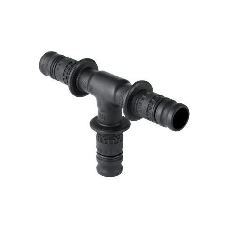 Raccord en T Geberit Mepla en plastique (PVDF) 63 mm