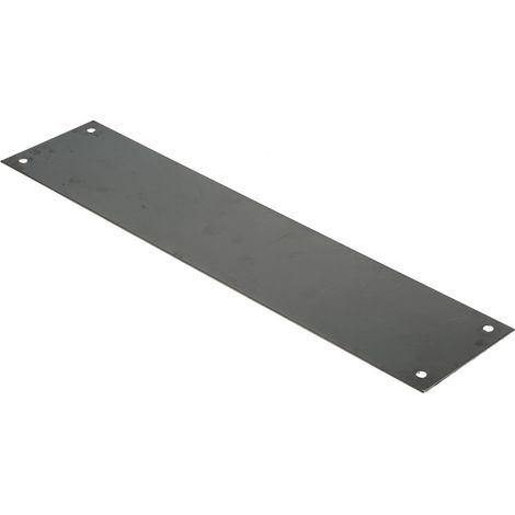 Rs Pro – Plaque d'obturation acier inoxydable – Fixation par vis – Dimensions 330 x 75mm – Pour espaces confinés et chantiers humides