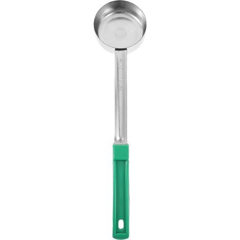 Cuillère de service longue pour le contrôle des portions, louche de qualité supérieure, louche durable-14X7.5X3.3CM-Green (1/2)