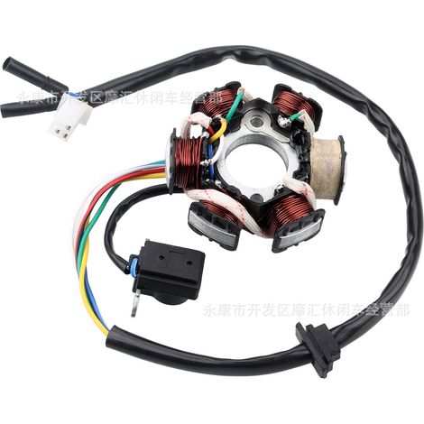 Motorcycle accessories suitable for PE PWK carburetors, bucket-type throttle cable, pull cord, throttle cable (1/5)