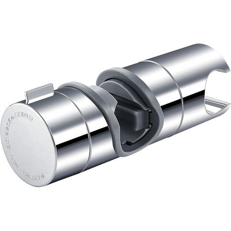 360° verstellbare Handbrausekopfhalterung – 19–25 mm Umfang, verchromtes ABS für Badezimmer